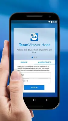 TeamViewer Host android App screenshot 7